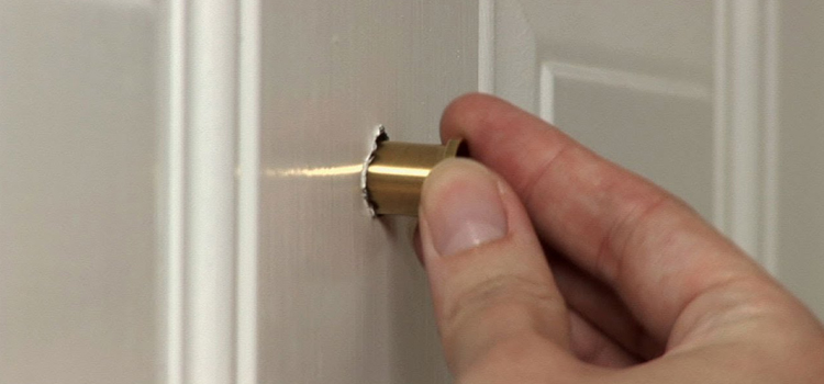 peephole door repair in Palo Alto